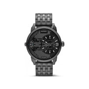  Shop Authentic Diesel Mini Daddy Dual Time Black Dial Black Stainless Steel Strap Watch For Men - DZ7316 - Luxxuri