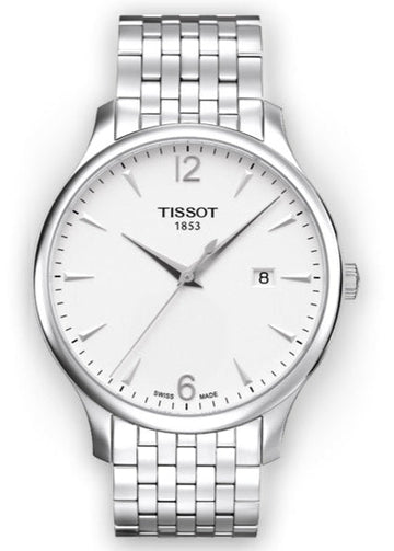  Shop Authentic Tissot T Classic Tradition White Dial Silver Steel Strap Watch For Men - T063.610.11.037.00 - Luxxuri