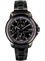  Shop Authentic Maserati Successo Solar Black Dial Grey Steel Strap Watch For Men - R8873645001 - Luxxuri