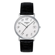  Shop Authentic Tissot T Classic Desire White Dial Black Leather Strap Watch For Men - T52.1.421.12 - Luxxuri