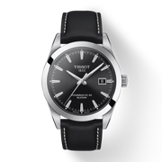  Shop Authentic Tissot Gentleman Powermatic 80 Silicium Black Dial Black Leather Strap Watch For Men - T127.407.16.051.00 - Luxxuri