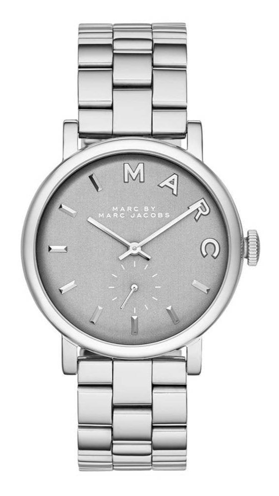  Shop Authentic Marc Jacobs Baker Grey Dial Silver Steel Strap Watch for Women - MBM8630 - Luxxuri