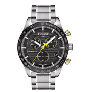  Shop Authentic Tissot PRS 516 Chronograph Black Dial Silver Steel Strap Watch For Men - T100.417.11.051.00 - Luxxuri