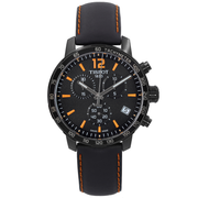  Shop Authentic Tissot Quickster Chronograph Black Dial Watch For Men - T095.417.36.057.00 - Luxxuri