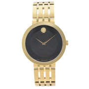  Shop Authentic Movado Esperanza Museum 39mm Black Dial Stainless Steel Watch For Men - 0607059 - Luxxuri