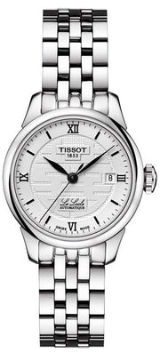  Shop Authentic Tissot Le Locle Automatic Double Happiness Lady Silver Dial Silver Steel Strap Watch For Women - T41.1.183.35 - Luxxuri