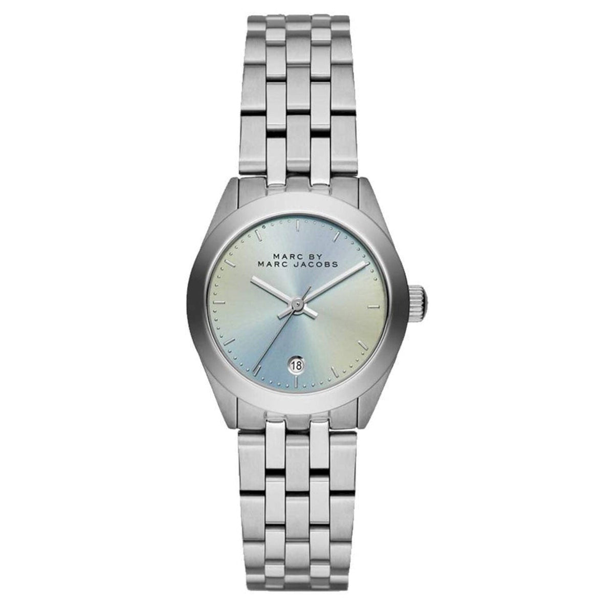  Shop Authentic Marc Jacobs Peeker Blue Dial Silver Steel Strap Watch for Women - MBM3376 - Luxxuri