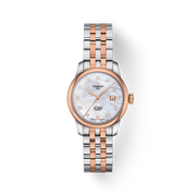  Shop Authentic Tissot Le Locle Automatic Diamonds Mother of Pearl White Dial Two Tone Steel Strap Watch For Women - T006.207.22.116.00 - Luxxuri