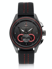  Shop Authentic Maserati Traguardo Chronograph Black Dial Black Leather Strap Watch for Men - R8871612023 - Luxxuri