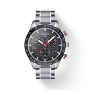  Shop Authentic Tissot T Sport PRS 516 Chronograph Black Dial Silver Steel Strap Watch For Men - T100.417.11.051.01 - Luxxuri