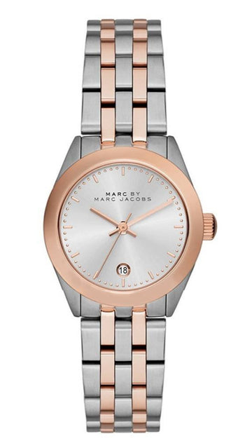  Shop Authentic Marc Jacobs Peeker Silver Dial Two Tone Steel Strap Watch for Women - MBM3375 - Luxxuri