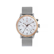  Shop Authentic Maserati Epoca White Dial Chronograph Silver Mesh Bracelet Watch For Men - R8873618009 - Luxxuri