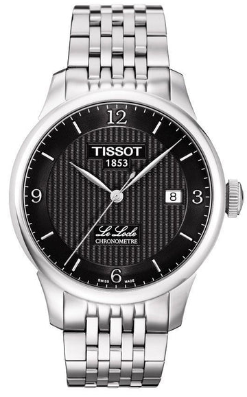  Shop Authentic Tissot Le Locle Automatic Black Dial Silver Steel Strap Watch For Men - T006.408.11.057.00 - Luxxuri