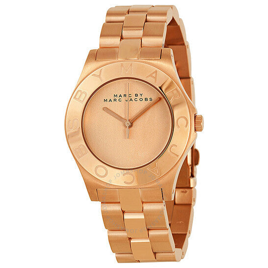  Shop Authentic Marc Jacobs Blade Rose Gold Dial Rose Gold Steel Strap Watch for Women - MBM3127 - Luxxuri