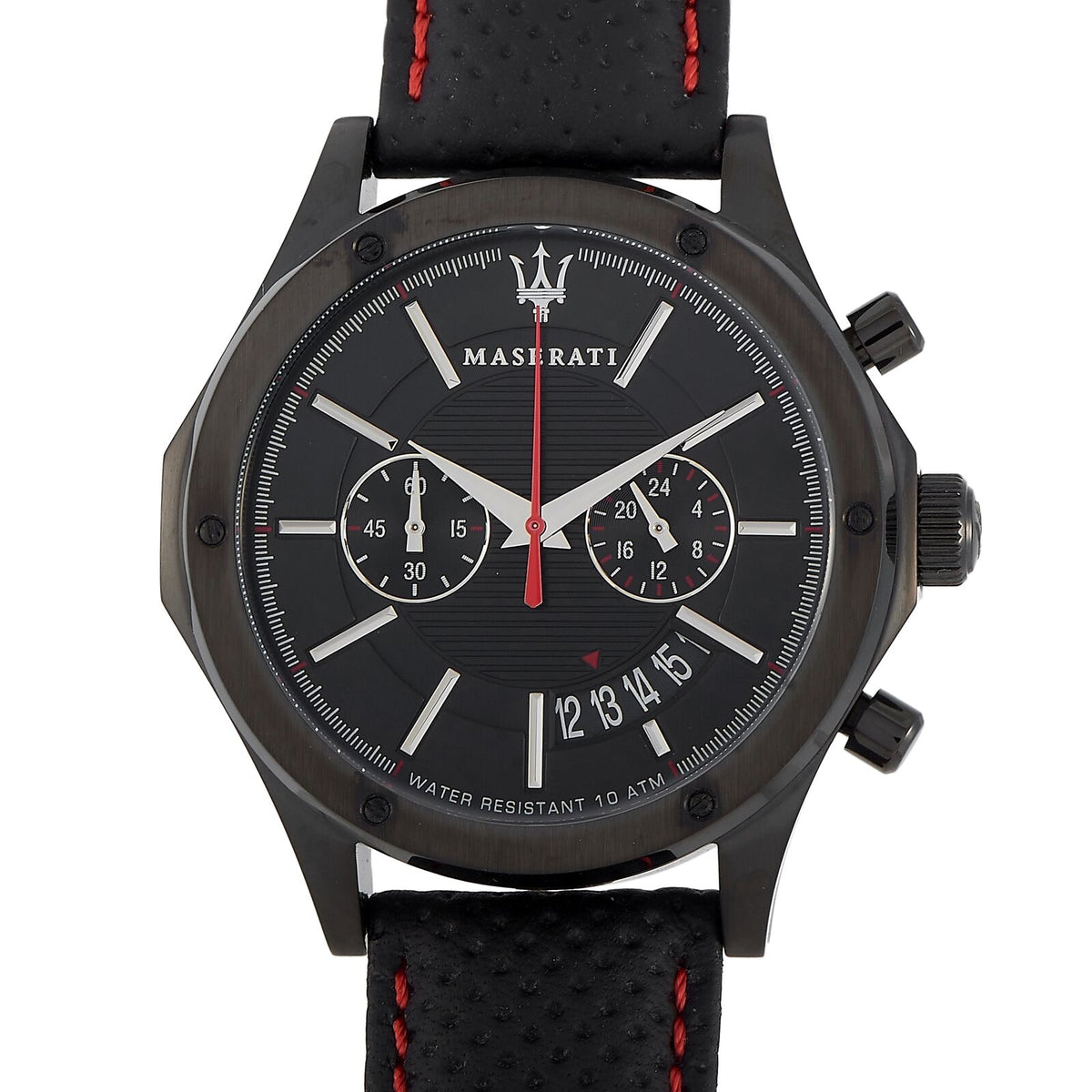  Shop Authentic Maserati Circuito Black Dial Black Leather Strap Watch For Men - R8871627004 - Luxxuri
