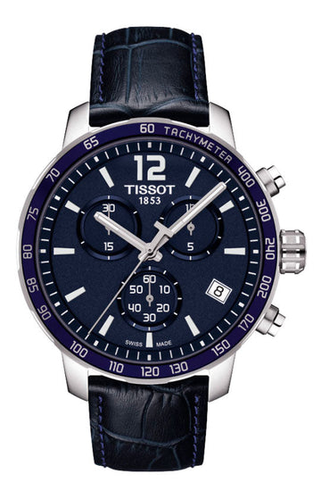  Shop Authentic Tissot T Sport Quickster Chronograph Blue Dial Watch For Men - T095.417.16.047.00 - Luxxuri
