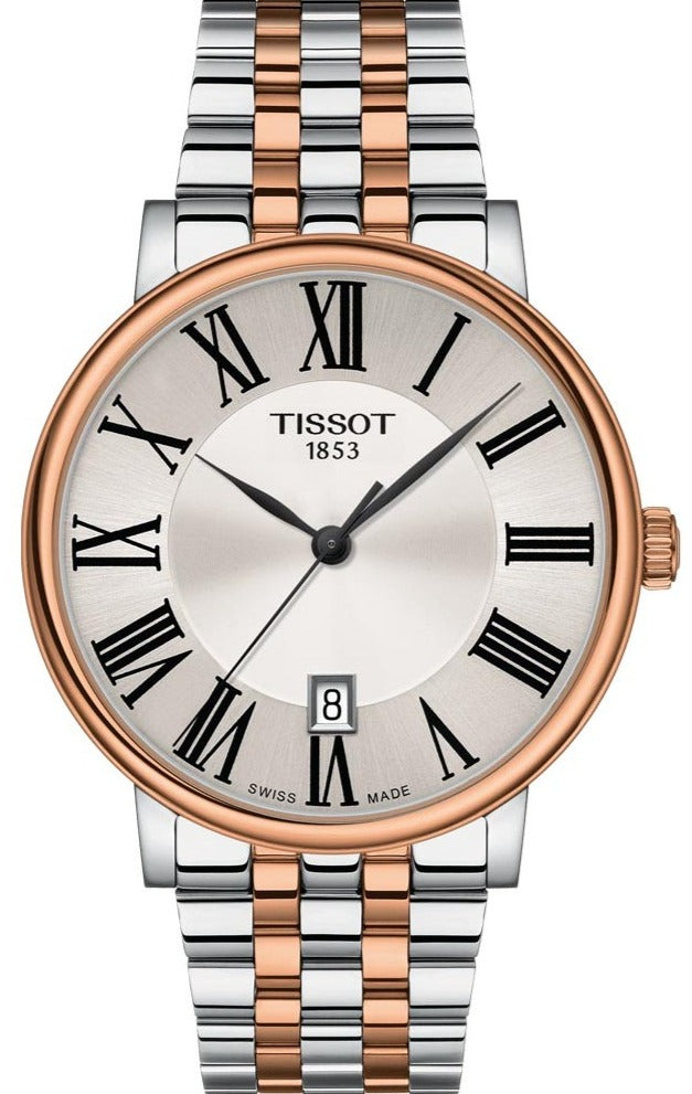  Shop Authentic Tissot T Classic Carson Premium Silver Dial Two Tone Steel Strap Watch For Men - T122.410.22.033.00 - Luxxuri