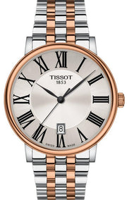 Shop Authentic Tissot T Classic Carson Premium Silver Dial Two Tone Steel Strap Watch For Men - T122.410.22.033.00 - Luxxuri