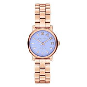  Shop Authentic Marc Jacobs Mini Baker Blue Dial Rose Gold Steel Strap Watch for Women - MBM3285 - Luxxuri