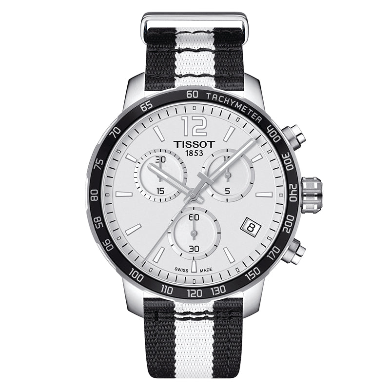  Shop Authentic Tissot Quickster Chronograph NBA Brooklyn Nets Watch For Men - T095.417.17.037.11 - Luxxuri