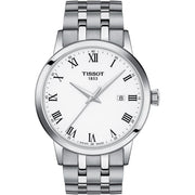  Shop Authentic Tissot T Classic Dream White Dial Silver Steel Strap Watch For Men - T129.410.11.013.00 - Luxxuri