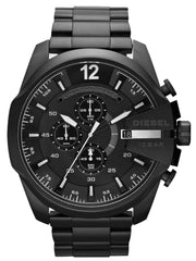  Shop Authentic Diesel Mega Chief Chronograph Black Steel Strap Watch For Men - DZ4283 - Luxxuri