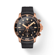  Shop Authentic Tissot Seastar 1000 Chronograph Black Dial Black Rubber Strap Watch For Men - T120.417.37.051.00 - Luxxuri