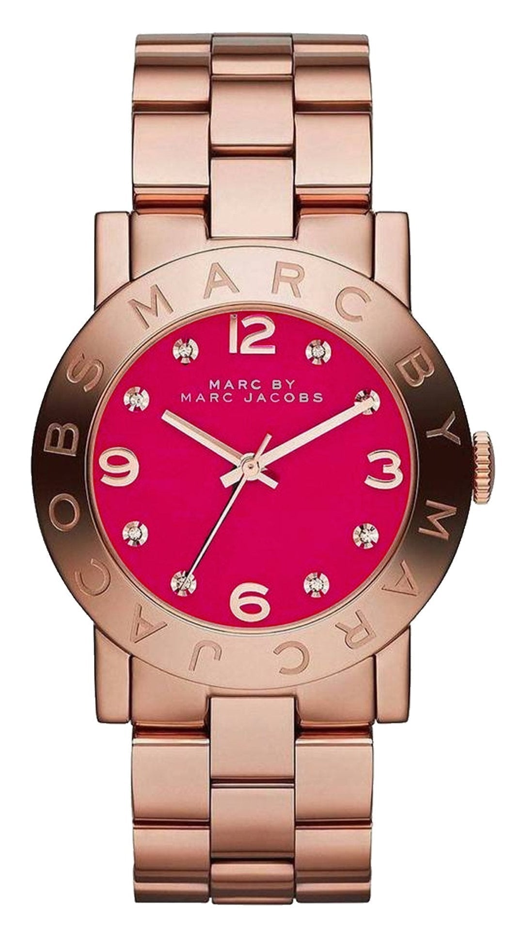  Shop Authentic Marc Jacobs Amy Purple Dial Rose Gold Steel Strap Watch for Women - MBM8618 - Luxxuri