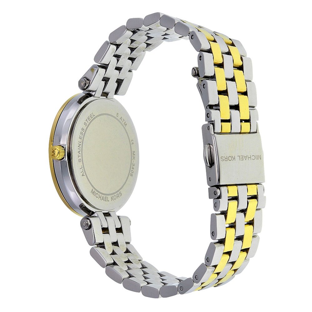 Shop Authentic Michael Kors Darci Silver Dial Two Tone Steel Strap Watch for Women - MK3405 - Luxxuri