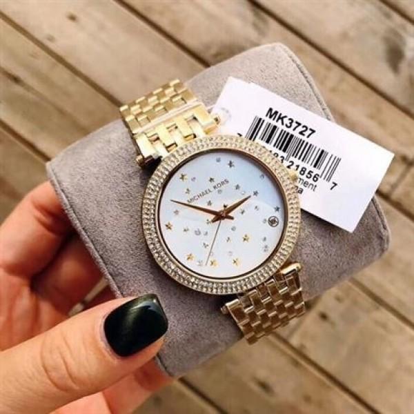  Shop Authentic Michael Kors Darci White Dial Gold Steel Strap Watch for Women - MK3727 - Luxxuri