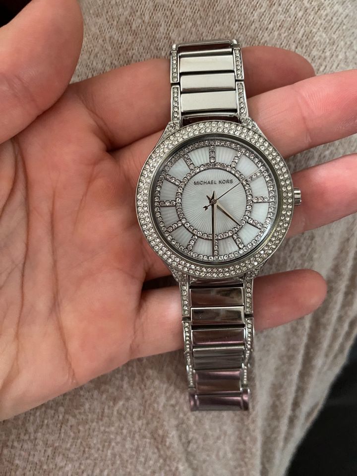  Shop Authentic Michael Kors Kerry Silver Tone Silver Steel Strap Watch for Women - MK3311 - Luxxuri
