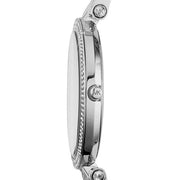  Shop Authentic Michael Kors Darci Crystal Pink Dial Silver Stainless Steel Strap Watch for Women - MK3352 - Luxxuri