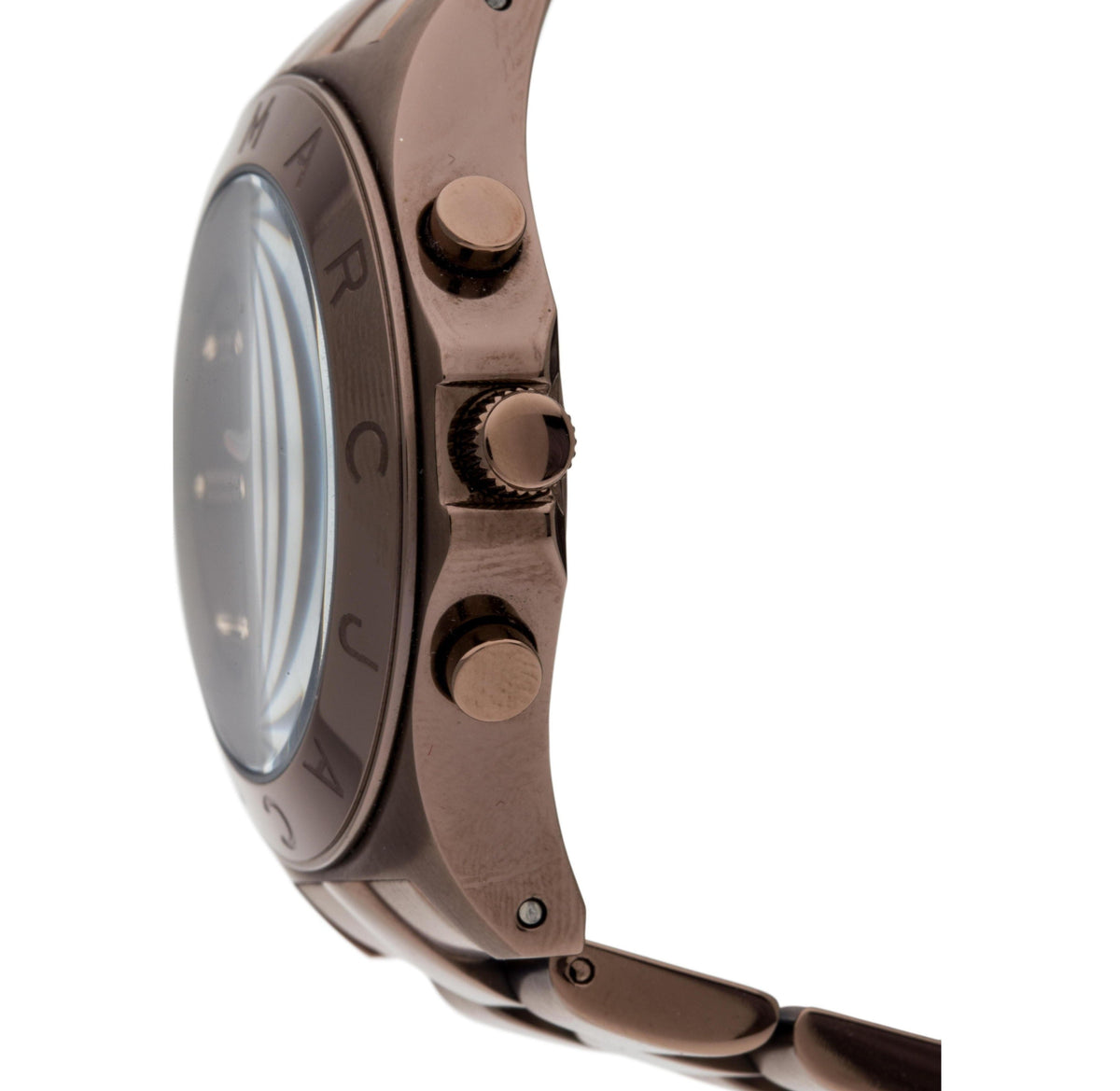  Shop Authentic Marc Jacobs Blade Chronograph Brown Dial Brown Steel Strap Watch for Women - MBM3121 - Luxxuri