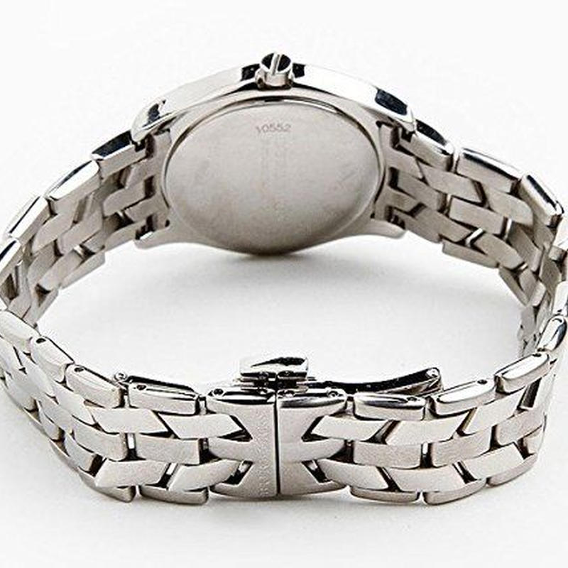  Shop Authentic Burberry Herringbone Grey Dial Silver Steel Strap Watch for Women - BU1851 - Luxxuri
