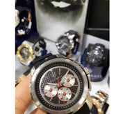  Shop Authentic Maserati SFIDA Chronograph Black Silver Dial Black Rubber Strap Watch For Men - R8851123001 - Luxxuri
