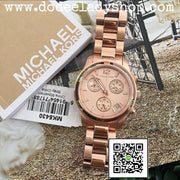 Shop Authentic Michael Kors Runway Chronograph Rose Gold Dial Rose Gold Steel Strap Watch for Women - MK5430 - Luxxuri