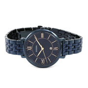  Shop Authentic Fossil Jacqueline Blue Dial Blue Steel Strap Watch for Women - ES4094 - Luxxuri