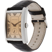  Shop Authentic Emporio Armani Classic Brown Dial Brown Leather Strap Watch For Men - AR1605 - Luxxuri