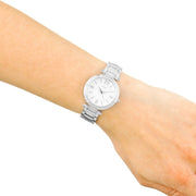  Shop Authentic Guess Park Ave White Dial Silver Steel Strap Watch for Women - W0767L1 - Luxxuri