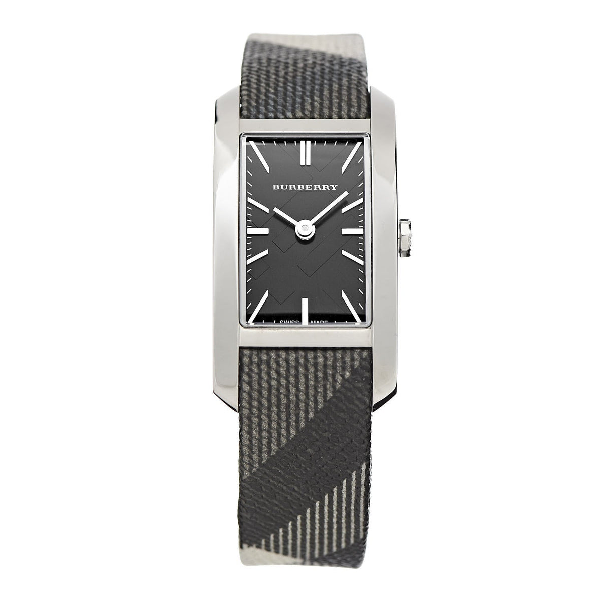  Shop Authentic Burberry The Pioneer Black Dial Leather Strap Watch for Women - BU9505 - Luxxuri