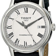  Shop Authentic Tissot Carson Powermatic 80 White Dial Black Leather Strap Watch For Men - T085.407.16.013.00 - Luxxuri