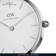  Shop Authentic Daniel Wellington Classic Petite Cornwall White Dial Black Nylon Strap Watch For Women - DW00100252 - Luxxuri