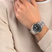  Shop Authentic Citizen Tsuyosa Automatic Black Dial Silver Steel Strap Watch For Men - NJ0150-81E - Luxxuri