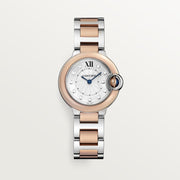  Shop Authentic Cartier Ballon Bleu De Cartier Diamonds Silver Dial Two Tone Steel Strap Watch for Women - W3BB0026 - Luxxuri