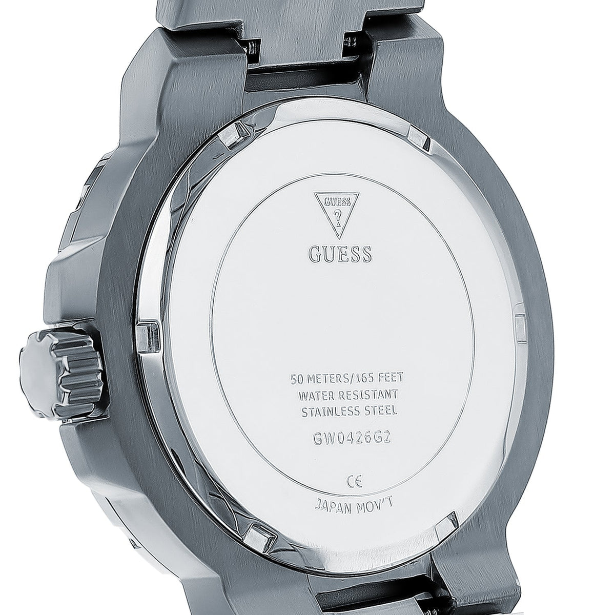  Shop Authentic Guess Track Black Dial Silver Steel Strap Watch for Men - GW0426G1 - Luxxuri