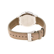  Shop Authentic Burberry The City Beige Dial Beige Leather Strap Watch for Women - BU9107 - Luxxuri