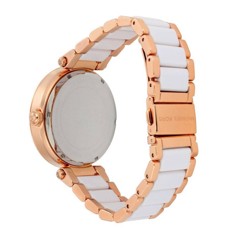  Shop Authentic Michael Kors Parker White Dial Two Tone Steel Strap Watch for Women - MK6365 - Luxxuri