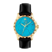  Shop Authentic Gucci G Timeless Turquoise Blue Dial Black Leather Strap Watch For Men - YA126462 - Luxxuri