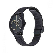  Shop Authentic Calvin Klein Minimal Black Dial Black Mesh Bracelet Watch for Women - K3M224X1 - Luxxuri