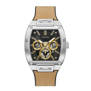  Shop Authentic Guess Phoenix Multifunction Black Dial Brown Leather Strap Watch for Men - GW0202G3 - Luxxuri